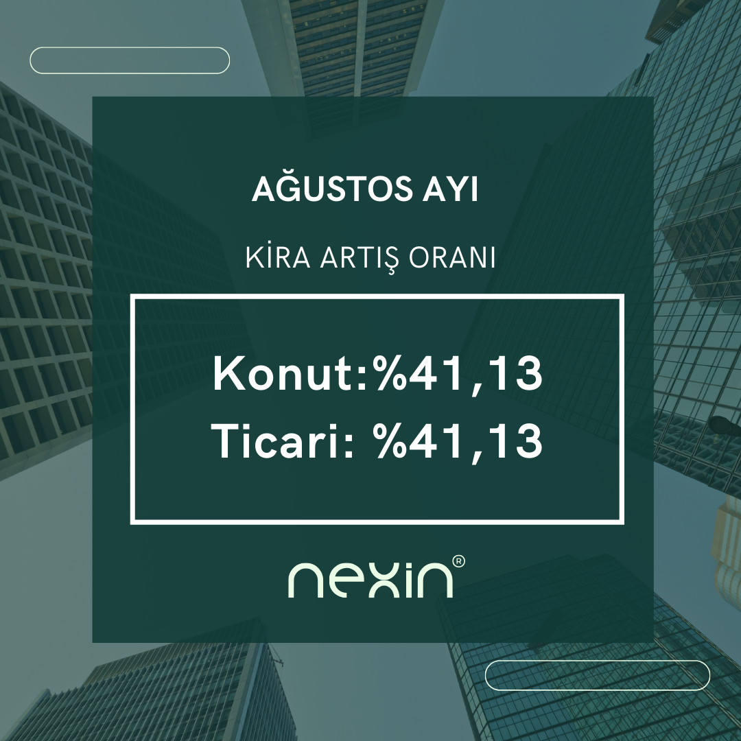 AĞUSTOS AYI KİRA ORANLARI AÇIKLANDI